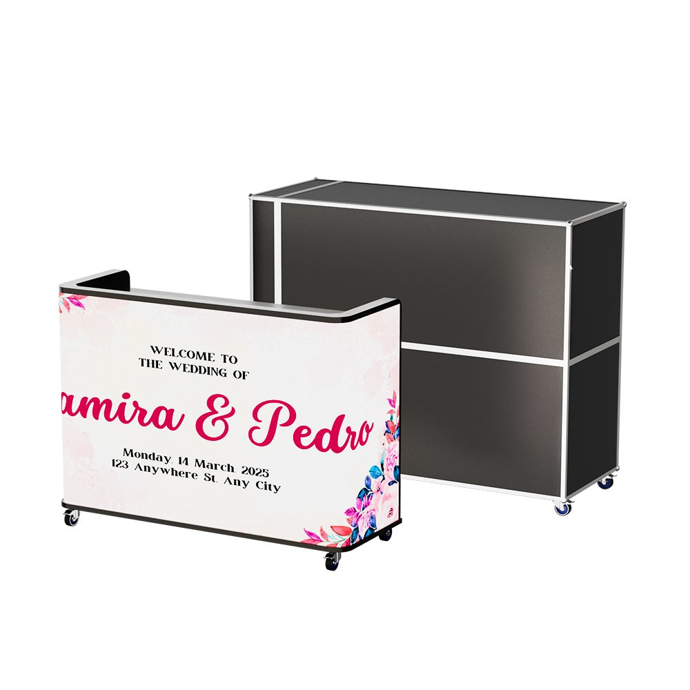 Curved DJ LED Booth - Professional LED Display DJ Stand