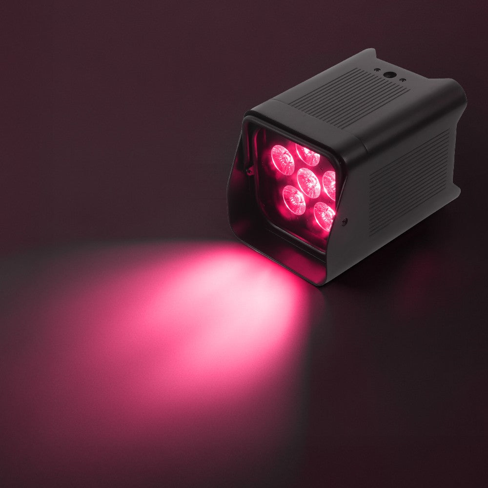 TOP DANCE Wireless Indoor 8800mAh Battery 6x15W LED Uplight