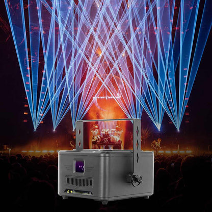 TOP DANCE 10W RGB Animated Laser Stage Light