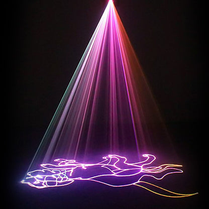 TOP DANCE 10W RGB Animated Laser Stage Light