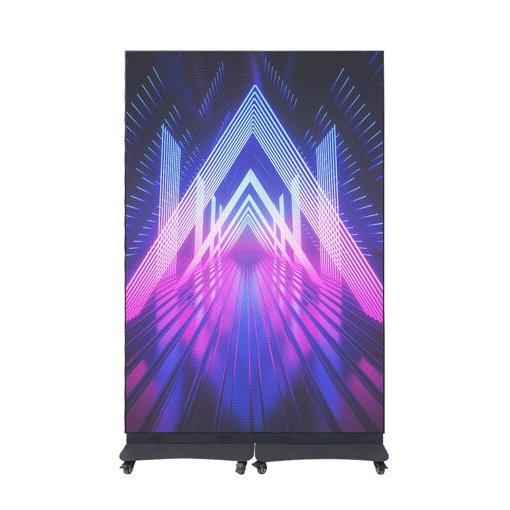TOP DANCE Indoor Portable GOB Dual-Sided Foldable LED Poster