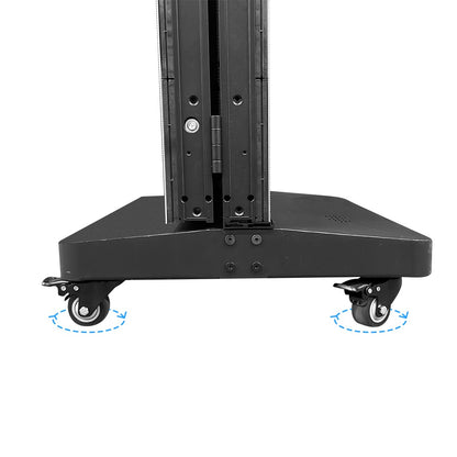 TOP DANCE Portable Digital Signage Tri-fold LED Poster Display