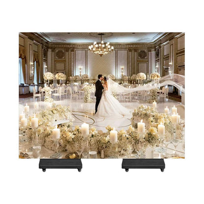 TOP DANCE Portable Digital Signage Tri-fold LED Poster Display
