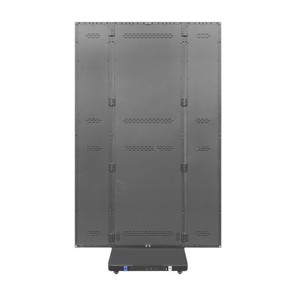 TOP DANCE Portable Digital Signage Tri-fold LED Poster Display