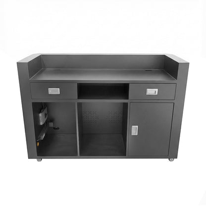 TOP DANCE P2.5 Built-in Drawers GOB Curved LED DJ Booth