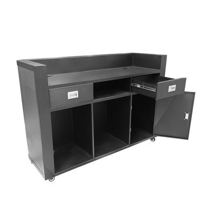 TOP DANCE P2.5 Built-in Drawers GOB Curved LED DJ Booth