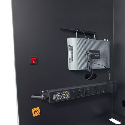TOP DANCE P2.5 Built-in Drawers GOB Curved LED DJ Booth