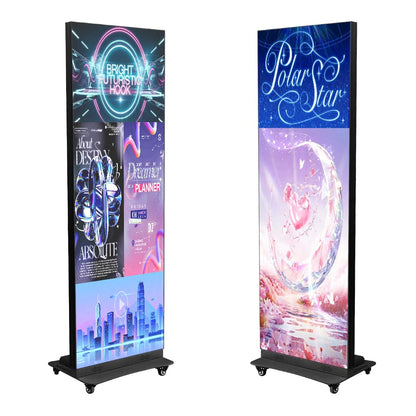 TOP DANCE P2.5 Portable Indoor LED Display Poster – 2pcs / Flight Case