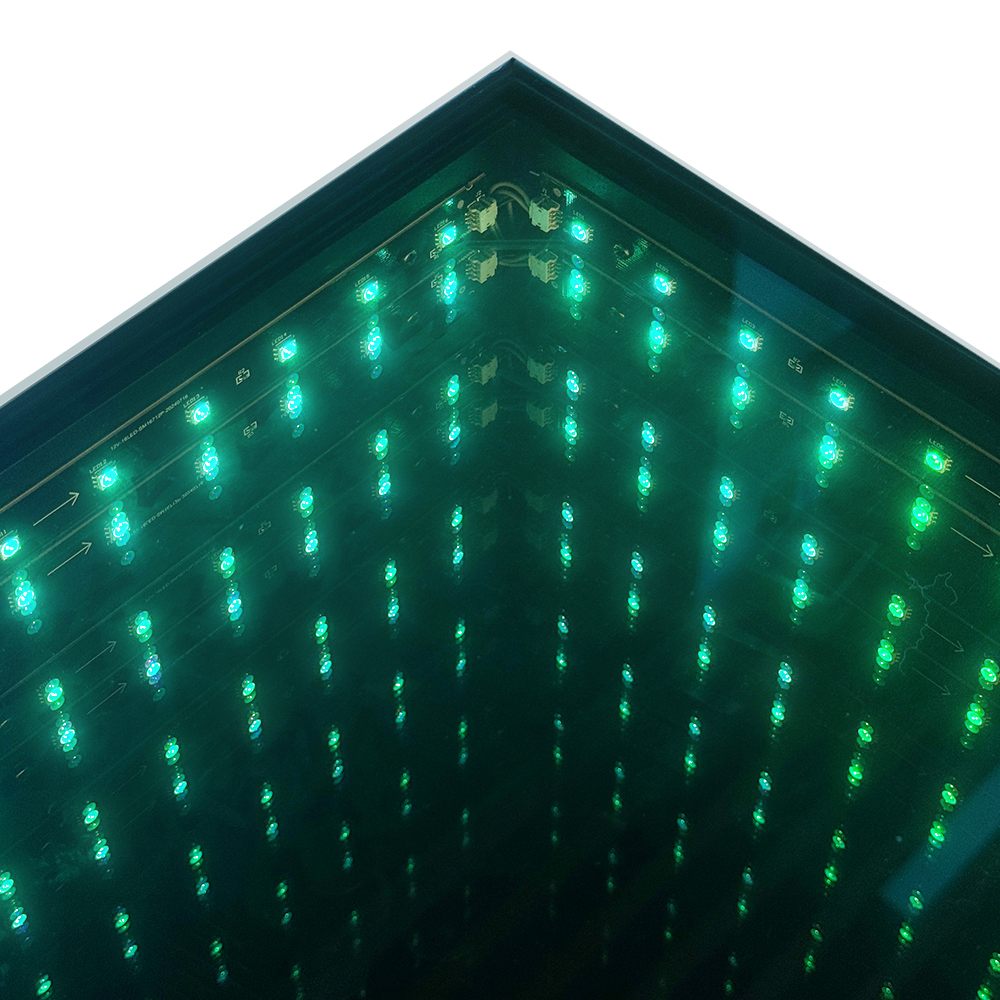 TOP DANCE TP-877 Magnetic Infinity 3D LED Mirror Dance Floor