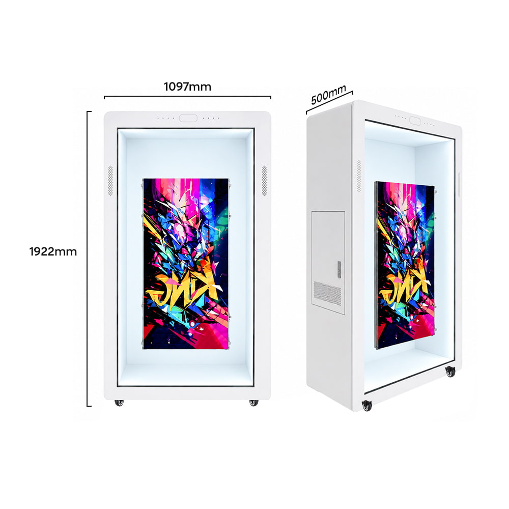 3D holographic display box dimensions