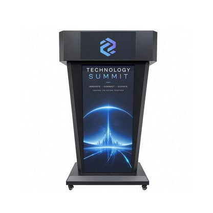Brandbar LED podium front view