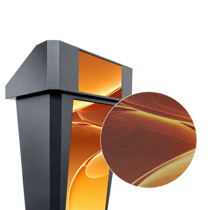 P2.5 LED surface detail on the Brandbar podium