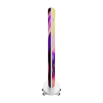 Double side curved LED display poster side profile